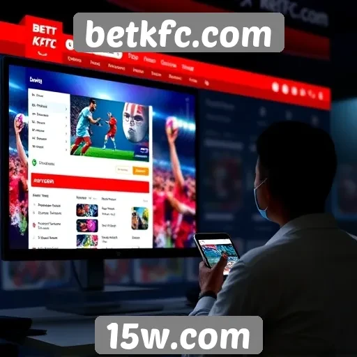 Experiência do usuário no site betkfc.com