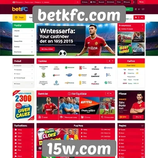 Acessibilidade e design do site betkfc.com